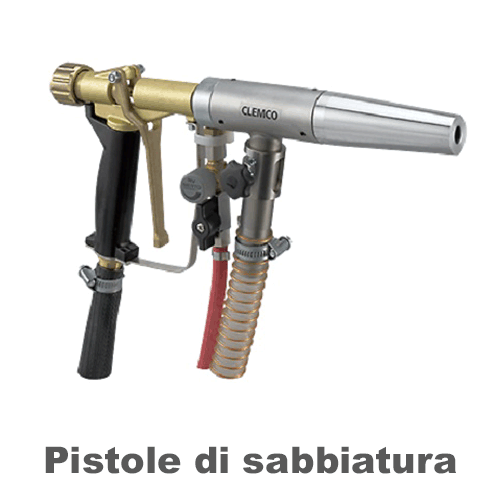 Pistole di sabbiatura Clemco su industryparts.biz