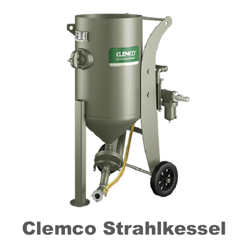 Clemco Strahlkessel im Industry Parts Onlineshop