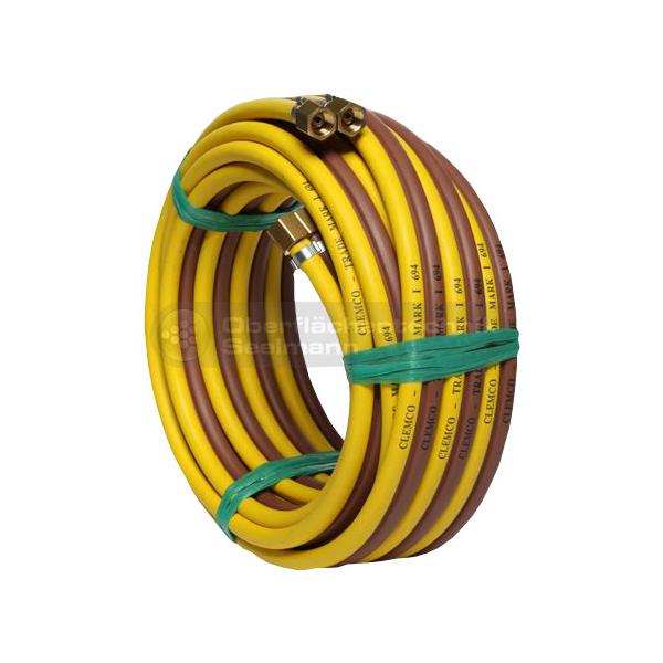 Remote control hose complete package with coupling
  clemco