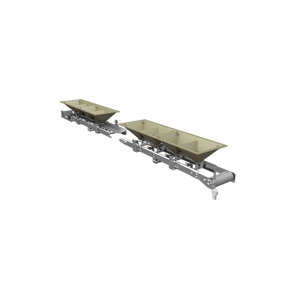 Clemco Belt Conveyor for Abrasive Media, 6 m