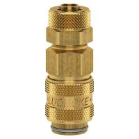 ESM Coupling, squeeze nut, brass, DN 5
