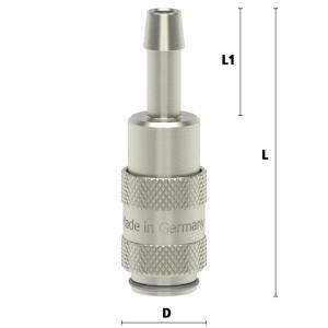 Lüdecke ESMCN 5 TAB - Serie ESMC DN 2.7 - Kupplungen...