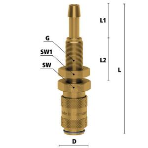 Luedecke ESMC 3 TSVAB - Serie ESMC DN 2.7 - Raccordi con...