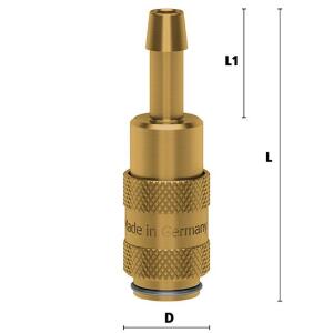 Luedecke ESMC 5 TO - Serie ESMC DN 2.7 - Raccordo con...