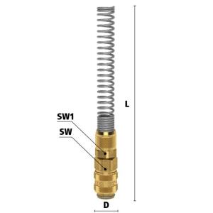 Luedecke ESM 35 TQF - Series ESM DN 5 - Couplings with...