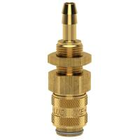 Luedecke ESM 4 TSVO - Series ESM DN 5 - Bulkhead couplings with bulkhead screwing