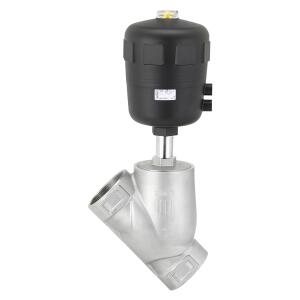 Type 2000 - Pneumatically operated 2/2-way angle seat valve (344387)