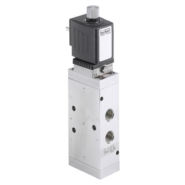 Tipo 6519 - Electroválvulas de 5/2-vías servopilotada para neumática (251503)