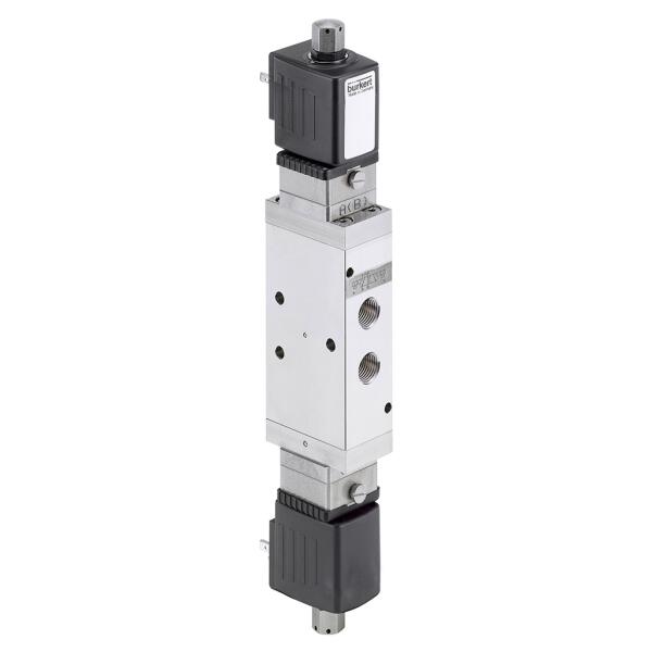 Type 6519 - Électrovanne 5/3 à commande assistée pour système pneumatique (20000885)