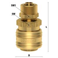 Luedecke ES 8 TQ - Series ES DN 7.2 - Couplings with squeeze nut