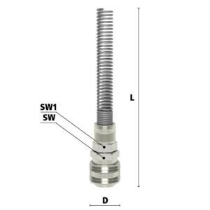 Luedecke ESN 4 TQFO - Series ES DN 7.2 - Couplings with...