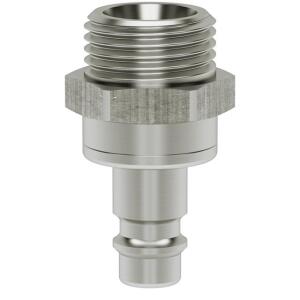 Luedecke ESN 18 NAAB - Series ES DN 7.2 - Plug with male...
