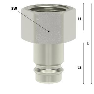 Luedecke ESIG 14 NIS - Serie ESIG DN 10 - Conexión...