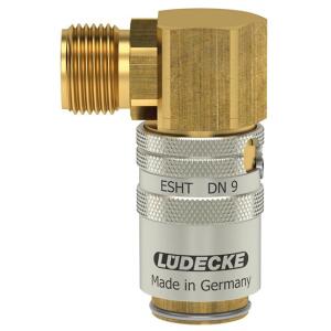 Luedecke ESHT1615AL90 - Series ESHT DN 9 - Couplings with...