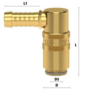 Lüdecke ESHM 9 TL-90AB - Serie ESHM DN 6 -...