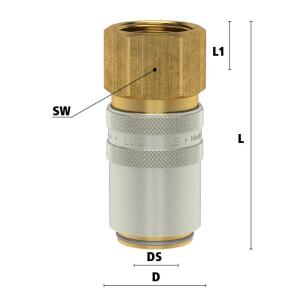 Luedecke ESHG 34 I - Série ESHG DN 13 - Raccords...
