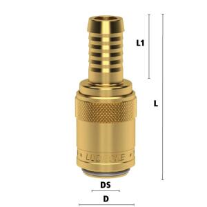Luedecke ESD 13 TLAB - Série ESD DN 9 - Raccords...