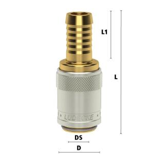Luedecke ESD 13 TL - Série ESD DN 9 - Raccords...