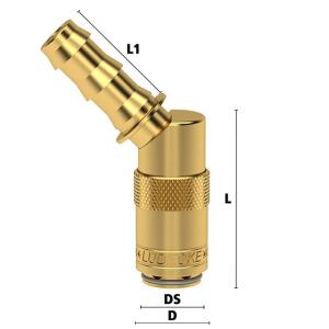Lüdecke ESDM 10 T-45AB - Serie ESDM DN 6 -...