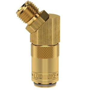 Luedecke ESDM 101 A-45AB - Serie ESDM DN 6 - Raccordo con...