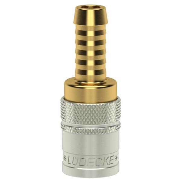 Luedecke ESDMF 6 TL - Série ESDMF DN 6 - Raccords avec embout de tuyau standard droit