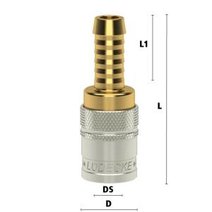 Lüdecke ESDMF 9 TL - Serie ESDMF DN 6 - Kupplungen...