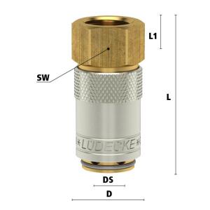 Luedecke ESDM 101 I - Serie ESDM DN 6 - Raccordi con...