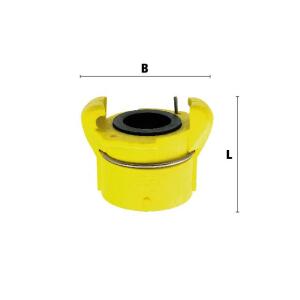 Luedecke CFP - Raccords femelles en nylon