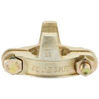 Luedecke SK 29 - Fascette stringitubo DIN 20039 B in ghisa malleabile, due pezzi con linguette libere e artigli di sicurezza