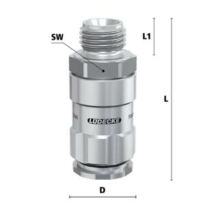 Lüdecke ESCBE4 1415 AAB - Serie ESCBE DN 4 -...