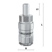 Luedecke ESCBE9 13 TLAB - Serie ESCBE DN 9 - Raccordo con portagomma