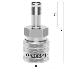 Lüdecke ESER 8 TAB - Serie ESE DN 7.2 - Kupplungen...