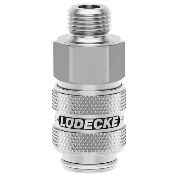 Luedecke ESME 14 A - ESME DN 5 series - Couplings with male thread