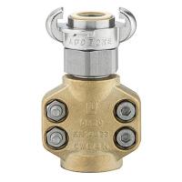 Luedecke EKS 19 KSM - MODY safety hose couplings (DIN 3238) with MS 58 clamping shell for steam applications