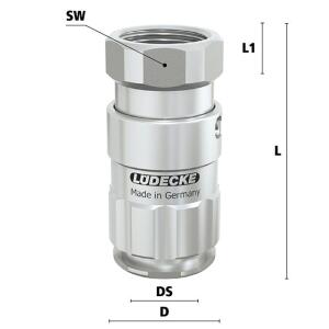 Luedecke ESHGTE 34 IAB - Serie ESHGTE DN 13 - Raccordi...