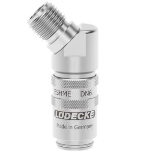 Luedecke ESHME1415A-45AB - Series ESHME DN 6 - Couplings...