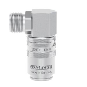 Luedecke ESHTE38AL90AB - Series ESHTE DN 9 - Couplings...