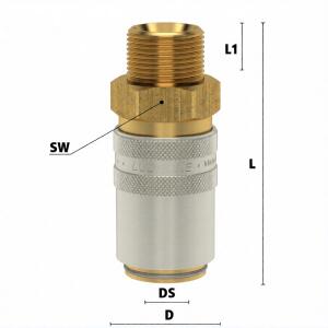 Ludecke ESHG 34 AS - Série ESHG DN 13 - Raccord...