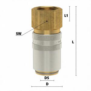 Ludecke ESHG 34 IABS - Série ESHG DN 13 - Raccord...