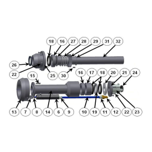 Soporte de ruedas Spin XL (24439D)